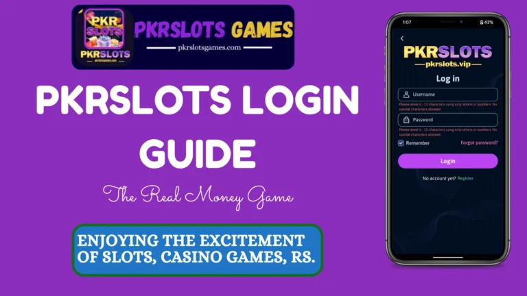PkrSlots Login Guide